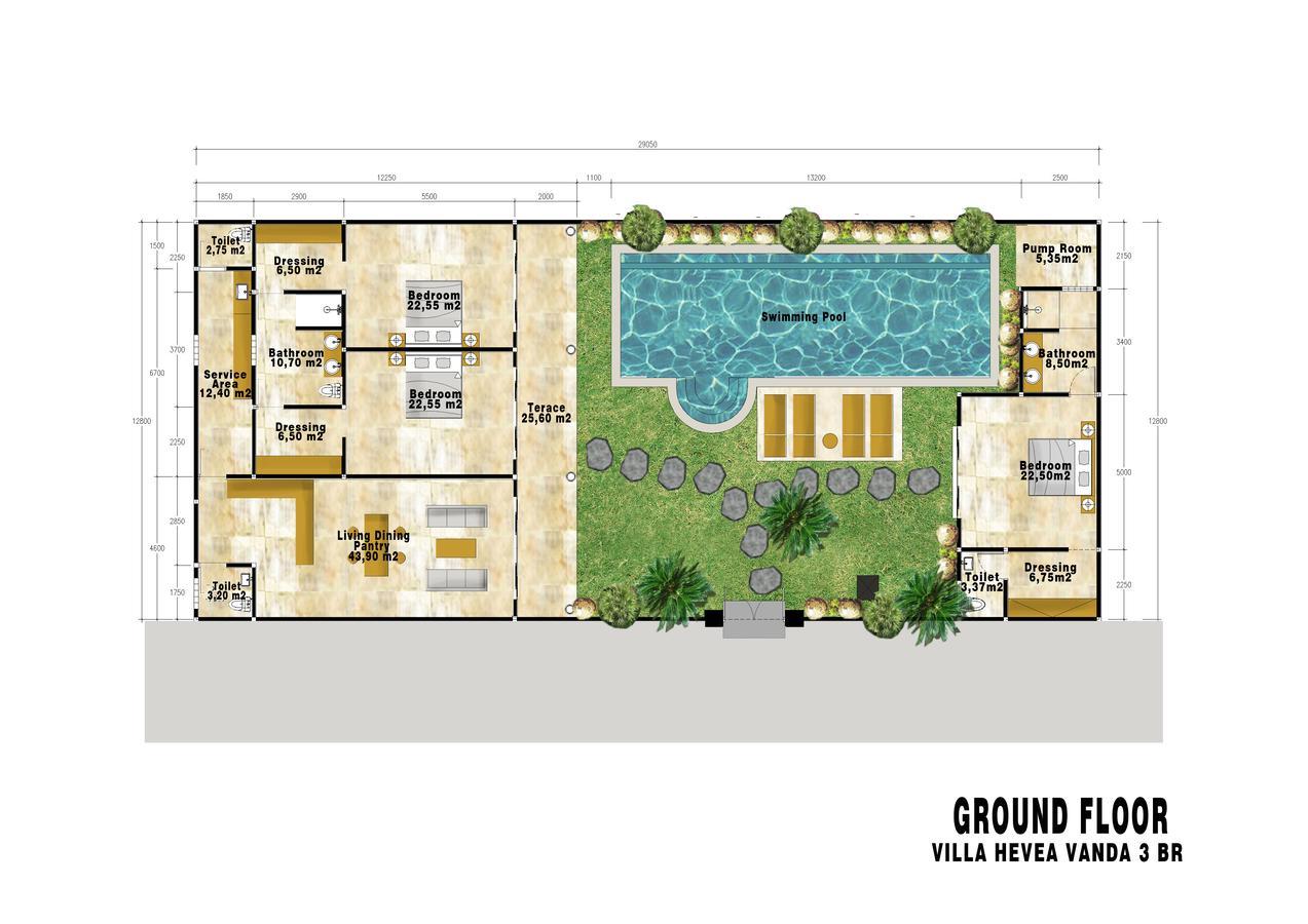 Hevea Villas Seminyak Exterior foto